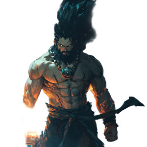 Kaido-Goku Fusion Vinyl Car Decal Sticker – Waterproof & UV-Resistant 8"