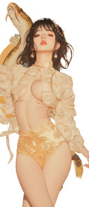 Kung Fu Girl V4 Vinyl Car Decal Sticker – Waterproof & UV-Resistant 8"