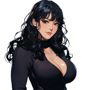 Jjk Woman Sorcerer Vinyl Car Decal Sticker – Waterproof & UV-Resistant 8"