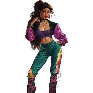 80S Dnd Female Vinyl Car Decal Sticker – Waterproof & UV-Resistant 8" 80S Dnd Female Vinyl Car Decal Sticker – Waterproof & UV-Resistant 8"
