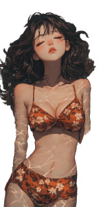 Serene Hot Spring Vinyl Car Decal Sticker – Waterproof & UV-Resistant 8"