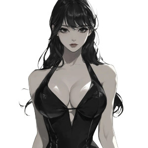 Mistress Of Night V2 Vinyl Car Decal Sticker – Waterproof & UV-Resistant 8"