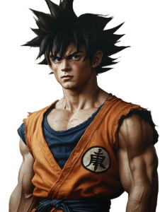 Son Goku Portrait Vinyl Car Decal Sticker – Waterproof & UV-Resistant 8" Son Goku Portrait Vinyl Car Decal Sticker – Waterproof & UV-Resistant 8"