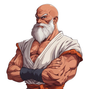 Muscular Old Man Gi Vinyl Car Decal Sticker – Waterproof & UV-Resistant 8" Muscular Old Man Gi Vinyl Car Decal Sticker – Waterproof & UV-Resistant 8"