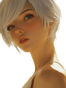 Ayanami Rei Portrait Vinyl Car Decal Sticker – Waterproof & UV-Resistant 8"