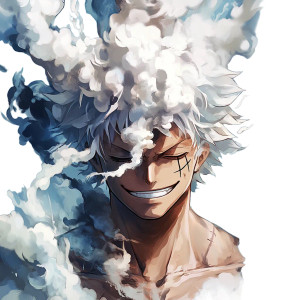 Gear Fifth Luffy V2 Vinyl Car Decal Sticker – Waterproof & UV-Resistant 8"