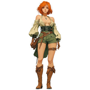 Vinland Saga Sorcerer Vinyl Car Decal Sticker – Waterproof & UV-Resistant 8"