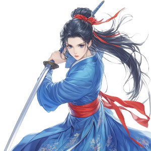 Anime Warrior Hanfu Vinyl Car Decal Sticker – Waterproof & UV-Resistant 8" Anime Warrior Hanfu Vinyl Car Decal Sticker – Waterproof & UV-Resistant 8"