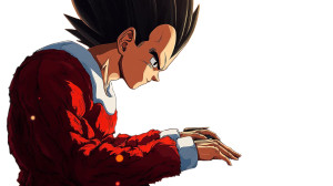 Vegeta Ssj4 Piano Vinyl Car Decal Sticker – Waterproof & UV-Resistant 8"