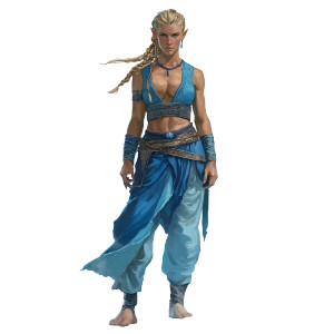 Elven Monk Art Vinyl Car Decal Sticker – Waterproof & UV-Resistant 8" Elven Monk Art Vinyl Car Decal Sticker – Waterproof & UV-Resistant 8"
