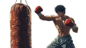 Baki Style Boxer V2 Vinyl Car Decal Sticker – Waterproof & UV-Resistant 8"