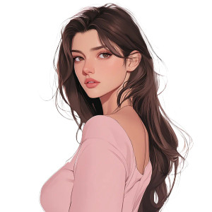 Fashionable Brunette Girl V2 Vinyl Car Decal Sticker – Waterproof & UV-Resistant 8" Fashionable Brunette Girl V2 Vinyl Car Decal Sticker – Waterproof & UV-Resistant 8"