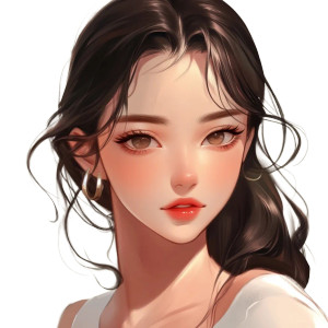 Girl Character Vinyl Car Decal Sticker – Waterproof & UV-Resistant 8"