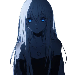 Evil Anime Female V2 Vinyl Car Decal Sticker – Waterproof & UV-Resistant 8"