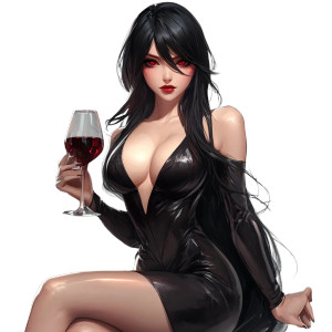 Elegant Woman Wine Vinyl Car Decal Sticker – Waterproof & UV-Resistant 8" Elegant Woman Wine Vinyl Car Decal Sticker – Waterproof & UV-Resistant 8"