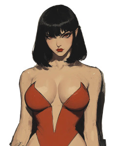 Corrupted Velma Vampirella V5 Vinyl Car Decal Sticker – Waterproof & UV-Resistant 8"