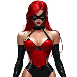 Pargon Female Villain Vinyl Car Decal Sticker – Waterproof & UV-Resistant 8"