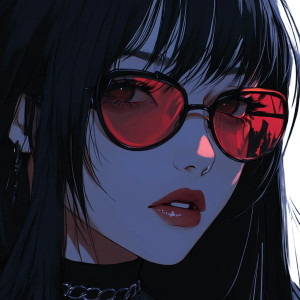 Edgy Anime Girl V2 Vinyl Car Decal Sticker – Waterproof & UV-Resistant 8" Edgy Anime Girl V2 Vinyl Car Decal Sticker – Waterproof & UV-Resistant 8"