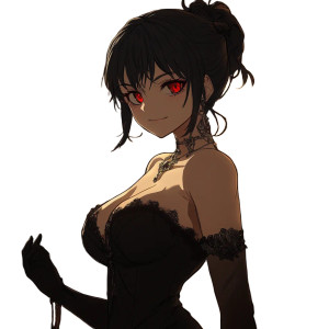 Aristocratic Waltz Dancer Vinyl Car Decal Sticker – Waterproof & UV-Resistant 8"