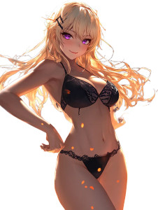 Anime Blonde Dancer Vinyl Car Decal Sticker – Waterproof & UV-Resistant 8" Anime Blonde Dancer Vinyl Car Decal Sticker – Waterproof & UV-Resistant 8"