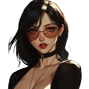 Dark Academia Gf V2 Vinyl Car Decal Sticker – Waterproof & UV-Resistant 8"