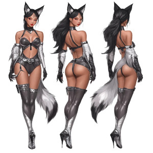 Casino Wolfgirl Dancer Vinyl Car Decal Sticker – Waterproof & UV-Resistant 8" Casino Wolfgirl Dancer Vinyl Car Decal Sticker – Waterproof & UV-Resistant 8"