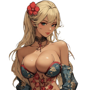 Anime Pin Up V3 Vinyl Car Decal Sticker – Waterproof & UV-Resistant 8"