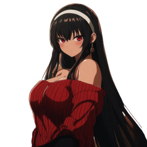 Yor Forger Anime Vinyl Car Decal Sticker – Waterproof & UV-Resistant 8"