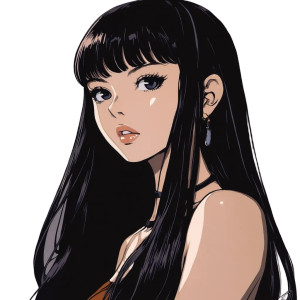 Anime Girl Hair Vinyl Car Decal Sticker – Waterproof & UV-Resistant 8" Anime Girl Hair Vinyl Car Decal Sticker – Waterproof & UV-Resistant 8"