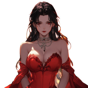 Arrogant Manga Queen Vinyl Car Decal Sticker – Waterproof & UV-Resistant 8"