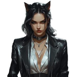 Cyberpunk Androgynous Character Vinyl Car Decal Sticker – Waterproof & UV-Resistant 8" Cyberpunk Androgynous Character Vinyl Car Decal Sticker – Waterproof & UV-Resistant 8"
