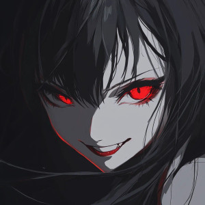 Evil Anime Girl Vinyl Car Decal Sticker – Waterproof & UV-Resistant 8" Evil Anime Girl Vinyl Car Decal Sticker – Waterproof & UV-Resistant 8"