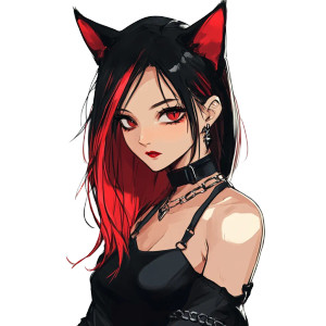 Anime Cat Girl V6 Vinyl Car Decal Sticker – Waterproof & UV-Resistant 8" Anime Cat Girl V6 Vinyl Car Decal Sticker – Waterproof & UV-Resistant 8"