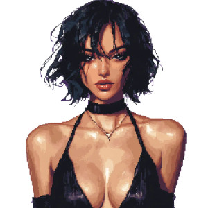 Allure Women V2 Vinyl Car Decal Sticker – Waterproof & UV-Resistant 8"