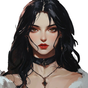 Animated Castlevania Female Vinyl Car Decal Sticker – Waterproof & UV-Resistant 8"