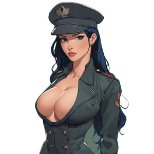 Anime Military Officer V2 Vinyl Car Decal Sticker – Waterproof & UV-Resistant 8" Anime Military Officer V2 Vinyl Car Decal Sticker – Waterproof & UV-Resistant 8"