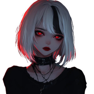 Goth Schoolgirl Vinyl Car Decal Sticker – Waterproof & UV-Resistant 8" Goth Schoolgirl Vinyl Car Decal Sticker – Waterproof & UV-Resistant 8"