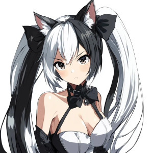 Mischievous Cat Girl Vinyl Car Decal Sticker – Waterproof & UV-Resistant 8" Mischievous Cat Girl Vinyl Car Decal Sticker – Waterproof & UV-Resistant 8"