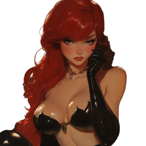 Jessica Rabbit V5 Vinyl Car Decal Sticker – Waterproof & UV-Resistant 8"