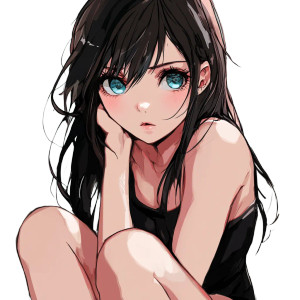 Girl V21 Vinyl Car Decal Sticker – Waterproof & UV-Resistant 8"