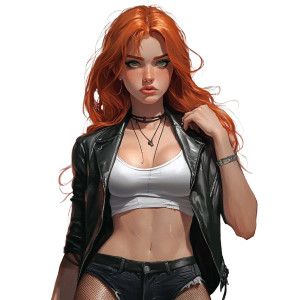 Pouting Redhead Vinyl Car Decal Sticker – Waterproof & UV-Resistant 8" Pouting Redhead Vinyl Car Decal Sticker – Waterproof & UV-Resistant 8"