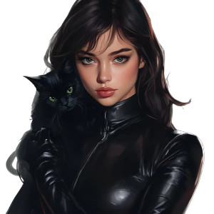 Vigilante With Nyx Vinyl Car Decal Sticker – Waterproof & UV-Resistant 8"