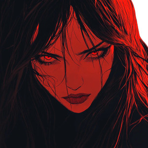 Angry Retro Anime Vinyl Car Decal Sticker – Waterproof & UV-Resistant 8"