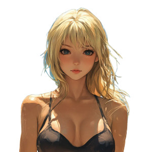 Anime Summer Blonde V2 Vinyl Car Decal Sticker – Waterproof & UV-Resistant 8" Anime Summer Blonde V2 Vinyl Car Decal Sticker – Waterproof & UV-Resistant 8"