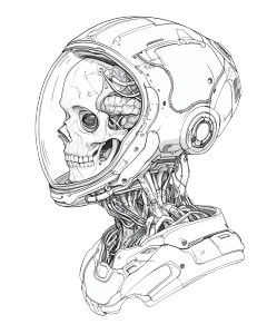 Cyberpunk Astronaut Vinyl Car Decal Sticker – Waterproof & UV-Resistant 8" Cyberpunk Astronaut Vinyl Car Decal Sticker – Waterproof & UV-Resistant 8"