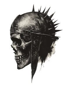 Skull Knight Tattoo Vinyl Car Decal Sticker – Waterproof & UV-Resistant 8" Skull Knight Tattoo Vinyl Car Decal Sticker – Waterproof & UV-Resistant 8"