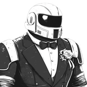 Tuxedo Space Marine Vinyl Car Decal Sticker – Waterproof & UV-Resistant 8" Tuxedo Space Marine Vinyl Car Decal Sticker – Waterproof & UV-Resistant 8"