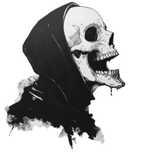 Nun'S Skull Vinyl Car Decal Sticker – Waterproof & UV-Resistant 8" Nun'S Skull Vinyl Car Decal Sticker – Waterproof & UV-Resistant 8"