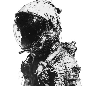 Tattered Astronaut Vinyl Car Decal Sticker – Waterproof & UV-Resistant 8" Tattered Astronaut Vinyl Car Decal Sticker – Waterproof & UV-Resistant 8"