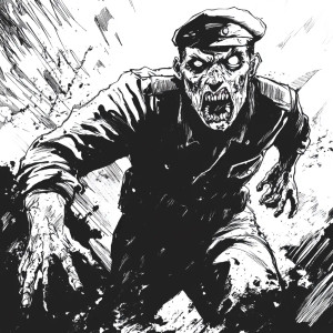 Russian Zombie Soldier Vinyl Car Decal Sticker – Waterproof & UV-Resistant 8" Russian Zombie Soldier Vinyl Car Decal Sticker – Waterproof & UV-Resistant 8"